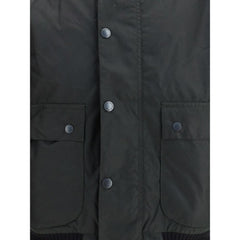 Barbour International Black Cotton Shell Jacket