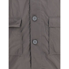 Thom Browne Brown Polyester Trench Coat