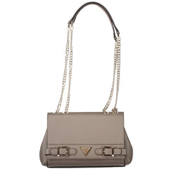 Guess Jeans Brown Polyethylene Handbag