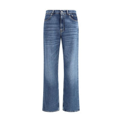 Our Legacy Blue Cotton Bootcut Jeans