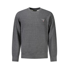 Accademia Militare Gray Cotton Men Sweater