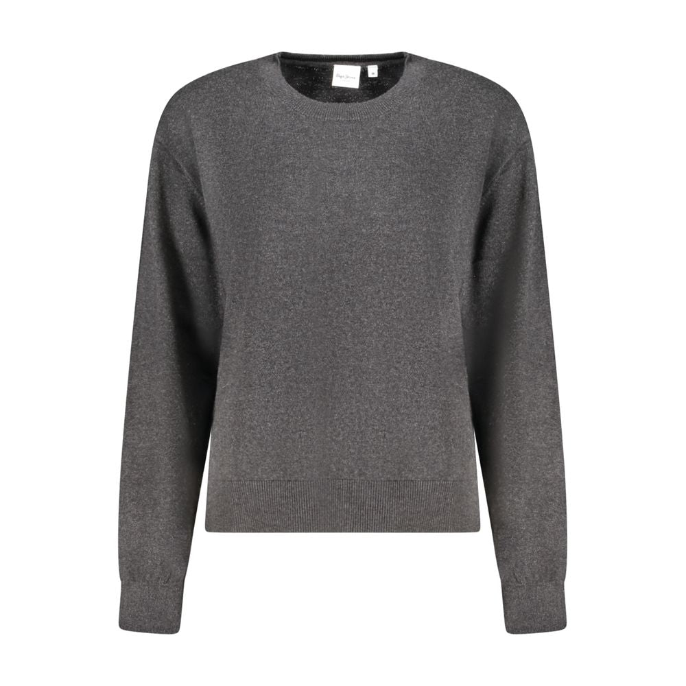 Pepe Jeans Black Cotton Sweater