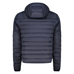 Cavalli Class Blue Polyester Men Jacket