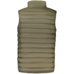 Cavalli Class Green Polyester Men Jacket