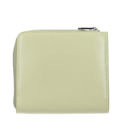 Jil Sander Green Leather Wallet
