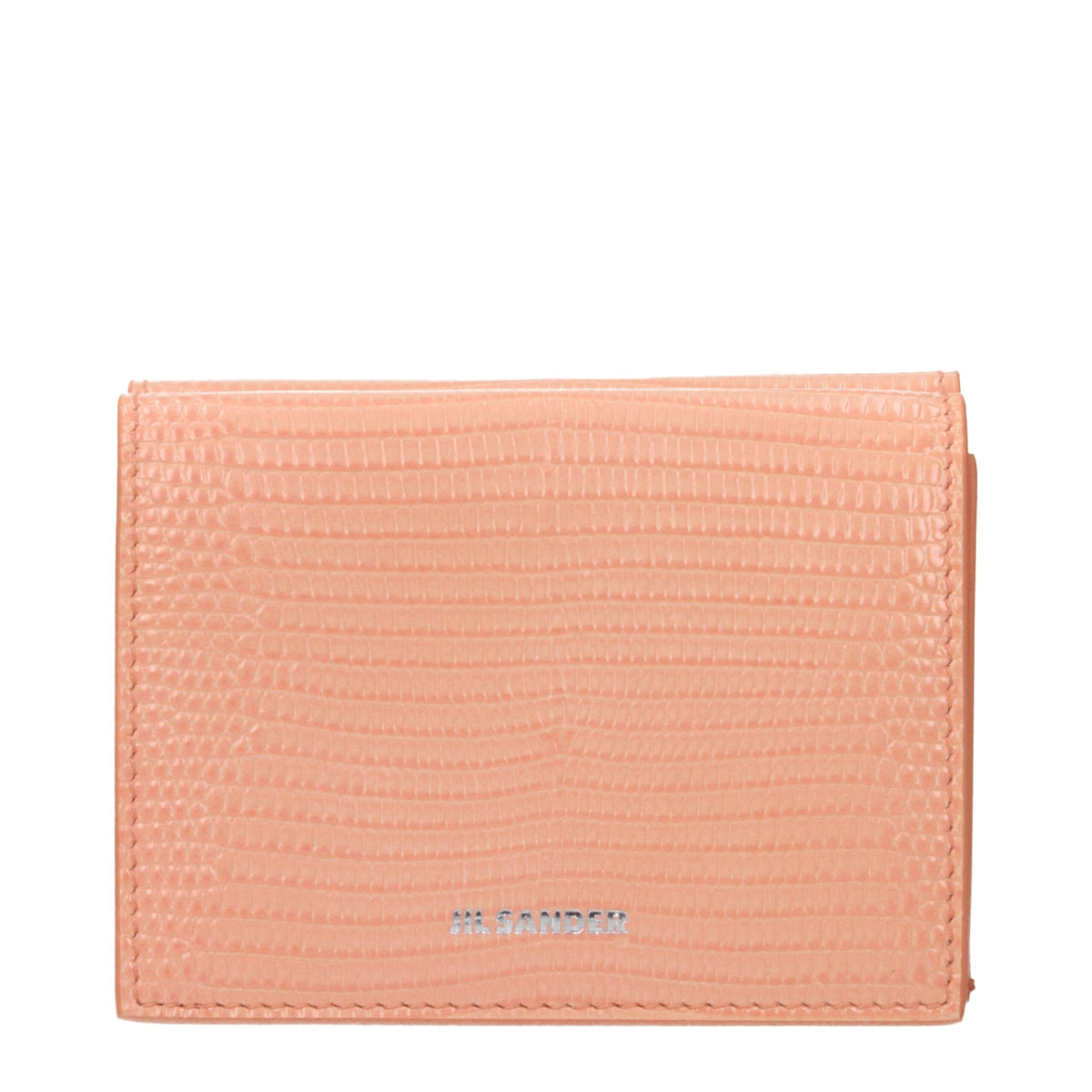 Jil Sander Pink Leather Wallet