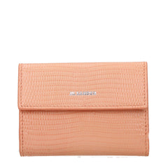 Jil Sander Pink Leather Wallet