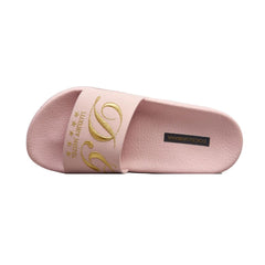 Dolce & Gabbana Pink Leather Slide