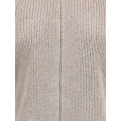 Fabiana Filippi Beige Fleece Wool Coat