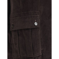 Dolce & Gabbana Brown Cotton Cargo Pants