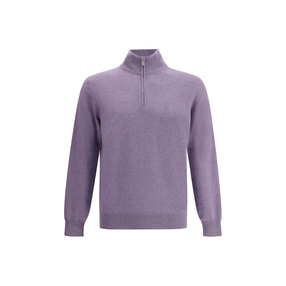Brunello Cucinelli Purple Cashmere Cashmere Sweater