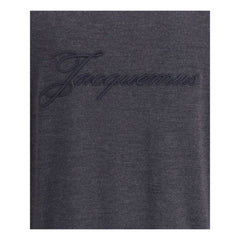 Jacquemus Gray Merino Wool Sweatshirt
