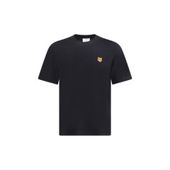 Maison Kitsuné Black Cotton T-Shirt