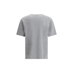Maison Kitsuné Gray Cotton T-Shirt
