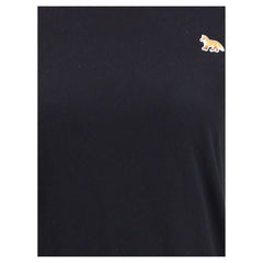Maison Kitsuné Black Cotton T-Shirt