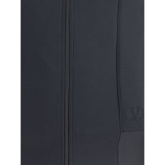 Valentino Black Polyester Sweatshirt