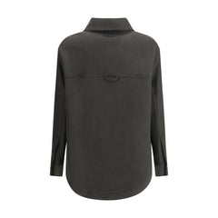 Ami Paris Gray Wool Clothing