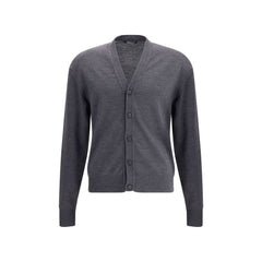 Jacquemus Gray Merino Wool Cardigan
