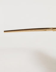 Dolce & Gabbana DG2228 Gold Plated Round Lenses Shades Eyewear Sunglasses