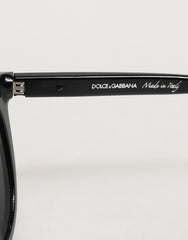 Dolce & Gabbana DG4281 Black Round Frame Full Rim Eyewear Sunglasses