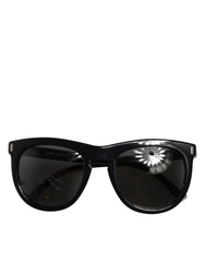 Dolce & Gabbana DG4281 Black Round Frame Full Rim Eyewear Sunglasses