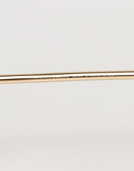 Dolce & Gabbana Pink Gold Metal Round Shades Eyewear Sunglasses