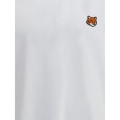Maison Kitsuné White Cotton T-Shirt