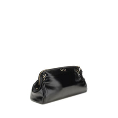 Miu Miu Black Calf Leather Bos Taurus Shoulder Bag