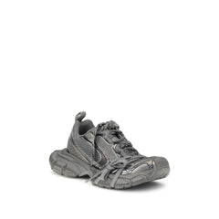 Balenciaga Gray Polyurethane Chunky Sneakers