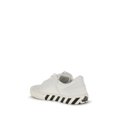Off-White White Calf Leather Bos Taurus Low Top Sneakers