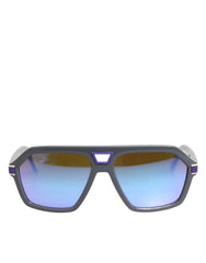 Dolce & Gabbana Blue Acetate Aviator Shades Eyewear Sunglasses