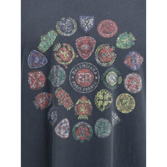 Balenciaga Black Cotton T-Shirt