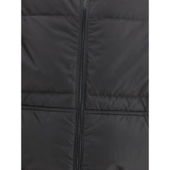 Premiata Black Polyamide Full-Length Jacket