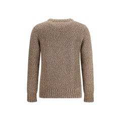 Aragona Cashmere Brown Merino Wool Sweatshirt