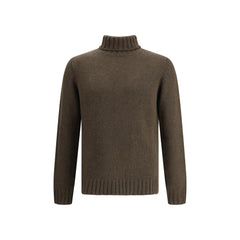Aragona Cashmere Green Alpaca Vicugna Pacos Turtleneck
