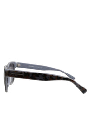 Dolce & Gabbana DG4284F Gray Tortoiseshell Blue Acetate Shades Sunglasses