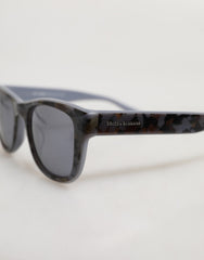 Dolce & Gabbana DG4284F Gray Tortoiseshell Blue Acetate Shades Sunglasses