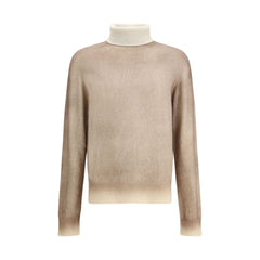 Aragona Cashmere Brown Cashmere Turtleneck