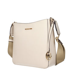 Michael Kors Beige Leather Shoulder Bag