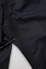 Dolce & Gabbana Black Mid Waist Drawstring Men Jogger Pants