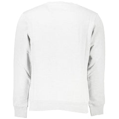 La Martina White Cotton Sweatshirt
