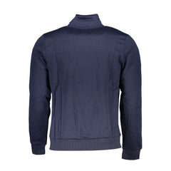 Gianmarco Venturi Blue Cotton Sweatshirt