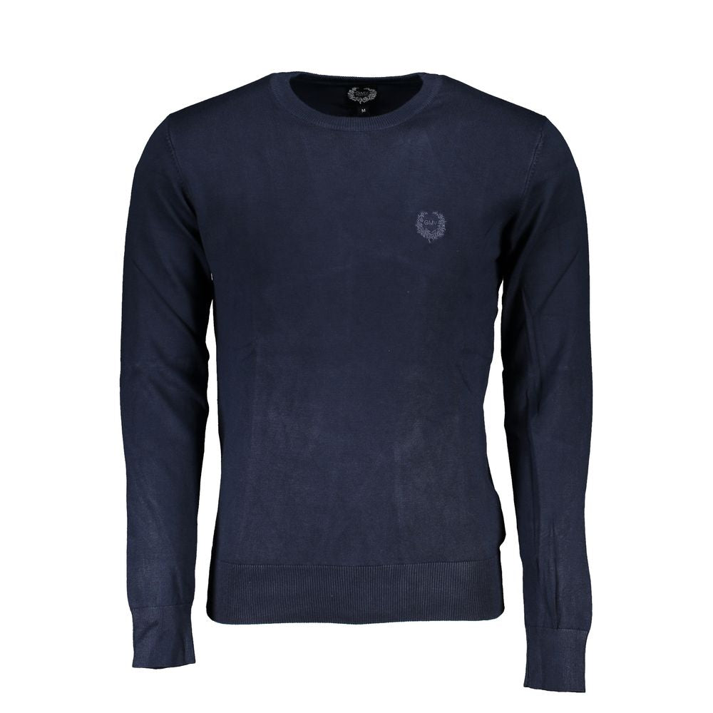 Gianmarco Venturi Blue Viscose Men Sweater