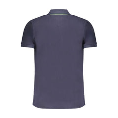 Gianmarco Venturi Blue Cotton Polo Shirt
