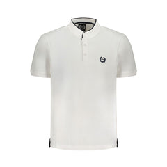 Gianmarco Venturi White Cotton Polo Shirt
