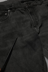 Dolce & Gabbana Dark Gray Cotton Skinny Men Denim Jeans