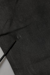 Dolce & Gabbana Dark Gray Cotton Skinny Men Denim Jeans