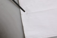 John Richmond White Cotton Stretch Dress Formal Men Trouser Pants