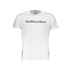 Gianmarco Venturi White Cotton T-Shirt