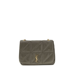 Saint Laurent Green Calf Leather Bos Taurus Shoulder Bag